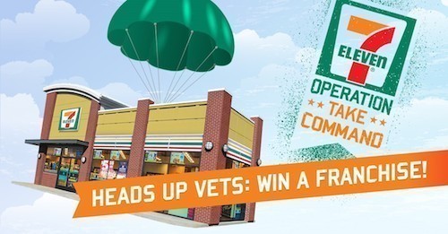 Give a Veteran a Fresh Start with the 7-Eleven Franchise Giveaway